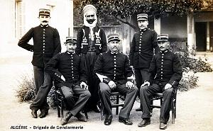 ALGERIE - BRIGADE DE GENDARMERIE